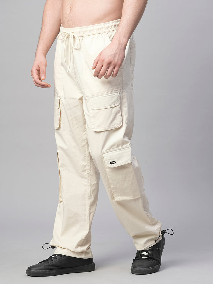 Men Utility Cargo - Off White