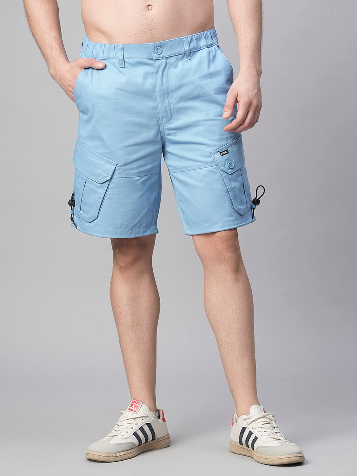 Mens Woven Shorts - Sky