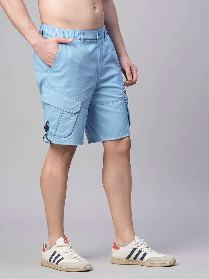 Mens Woven Shorts - Sky