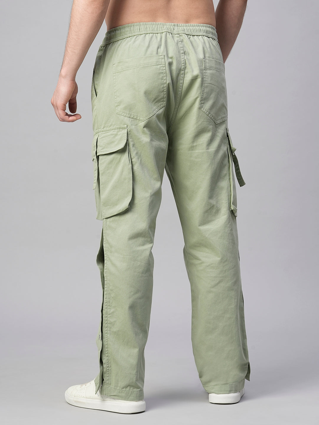 Men Utility Cargo - Mint Green