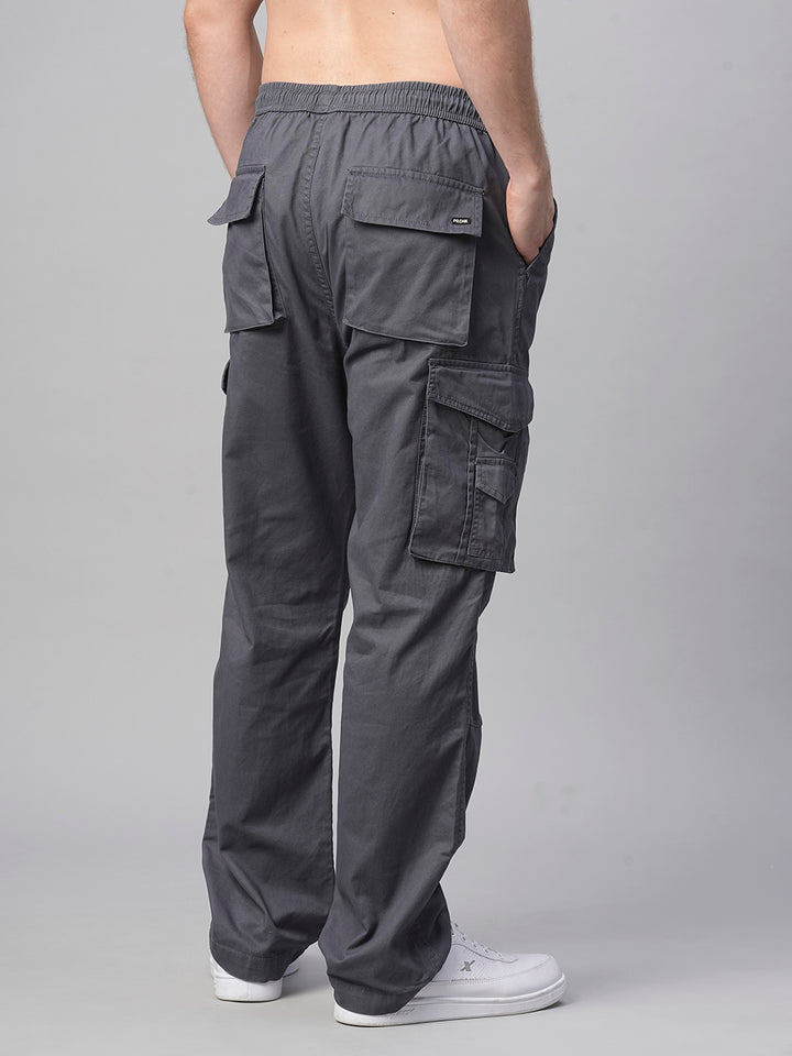 Men Utility Cargo - Grey