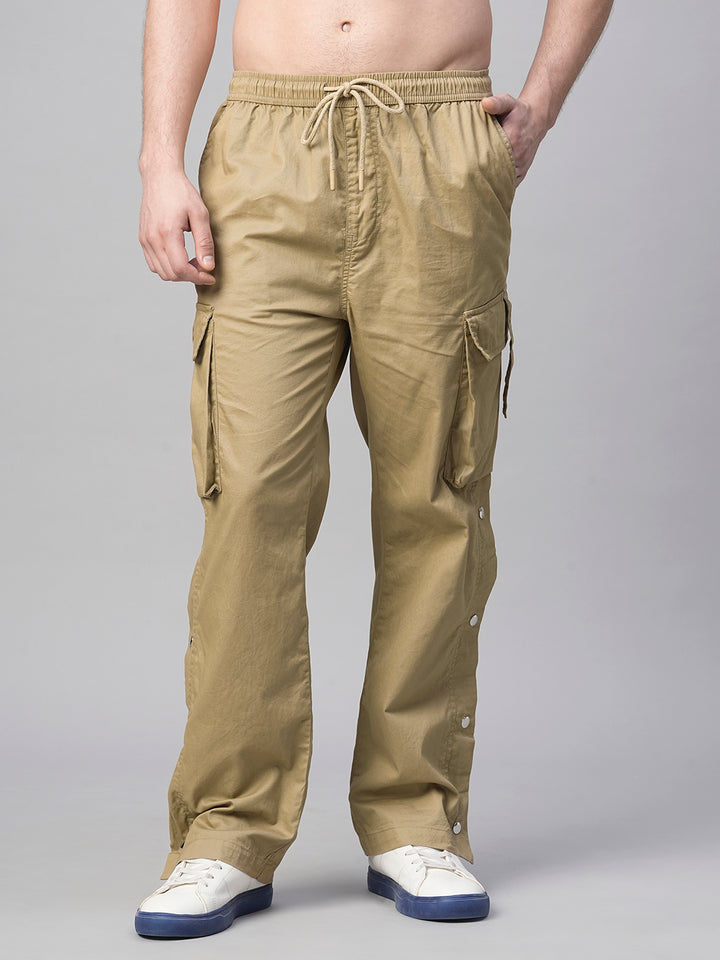 Men Utility Cargo - Khaki