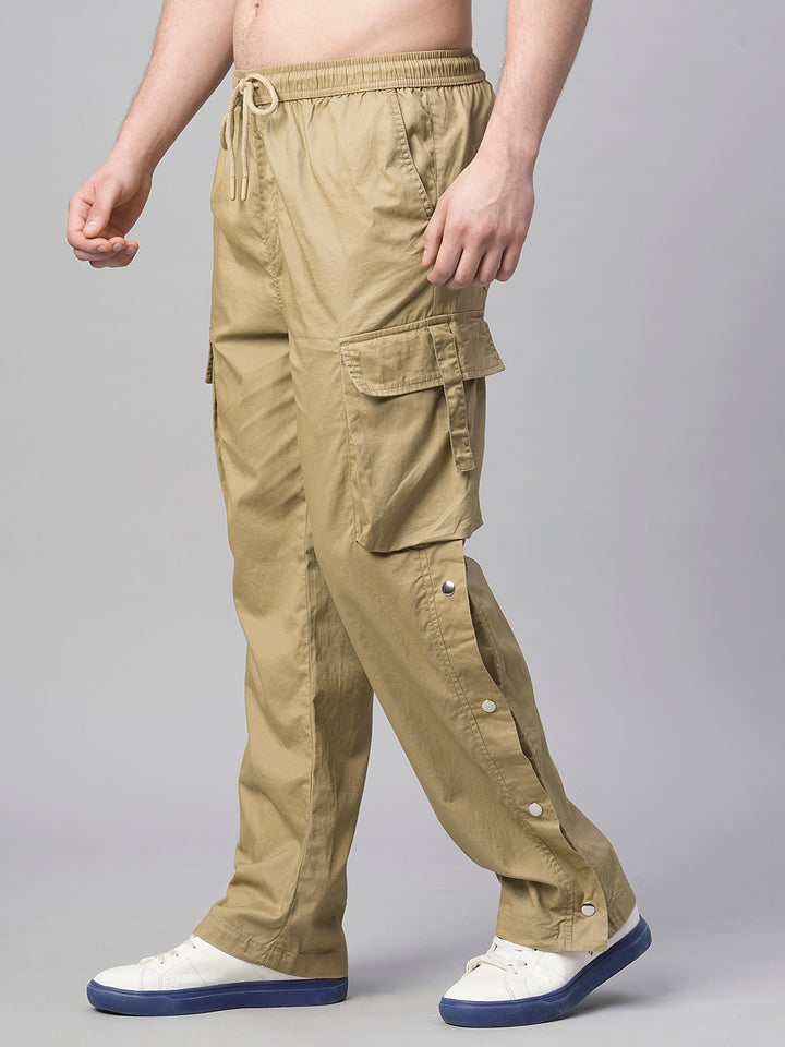 Men Utility Cargo - Khaki