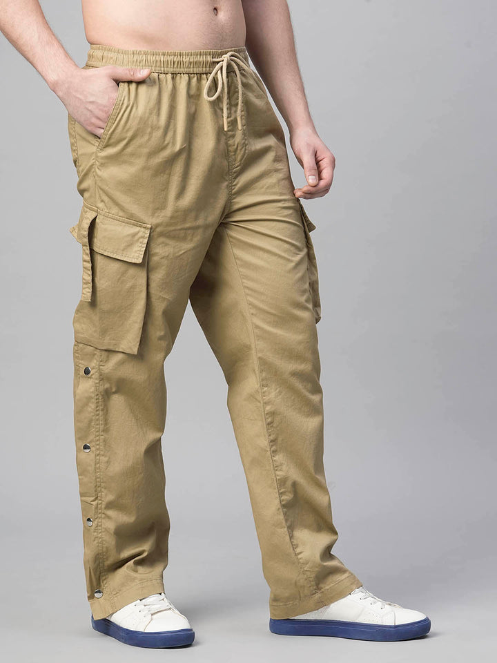 Men Utility Cargo - Khaki