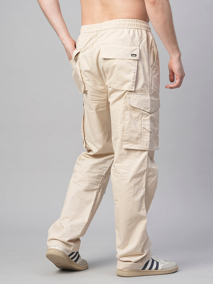 Men Utility Cargo - Beige