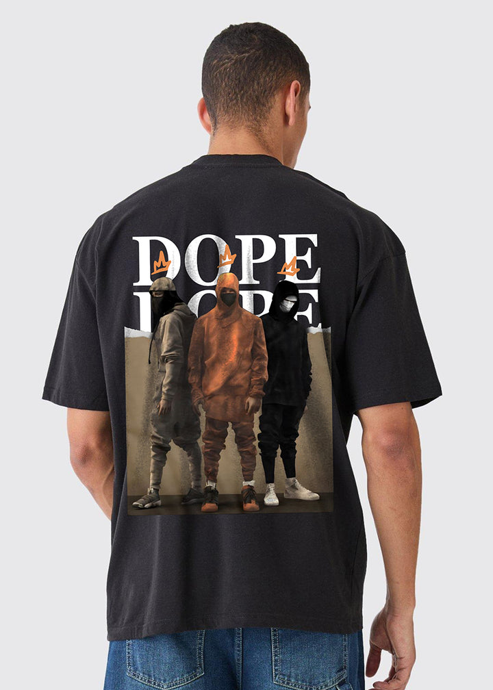 Dope Dope Men Oversized Printed T-Shirt