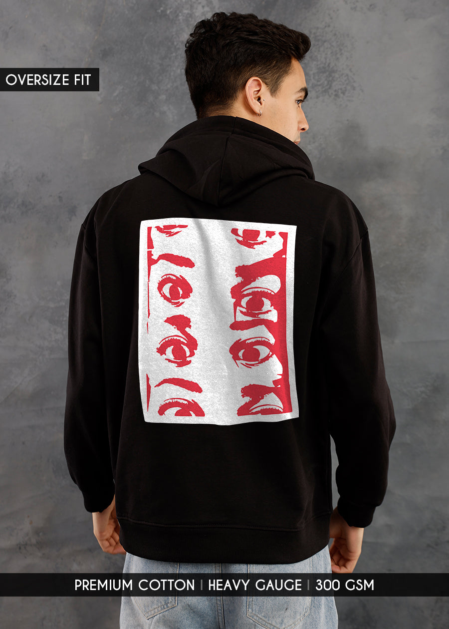 Mr. Eye Men Drop Shoulder Premium Terry Hoodie