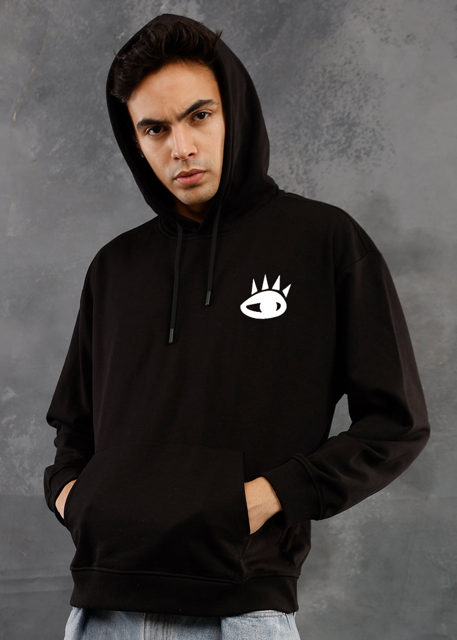 Mr. Eye Men Drop Shoulder Premium Terry Hoodie