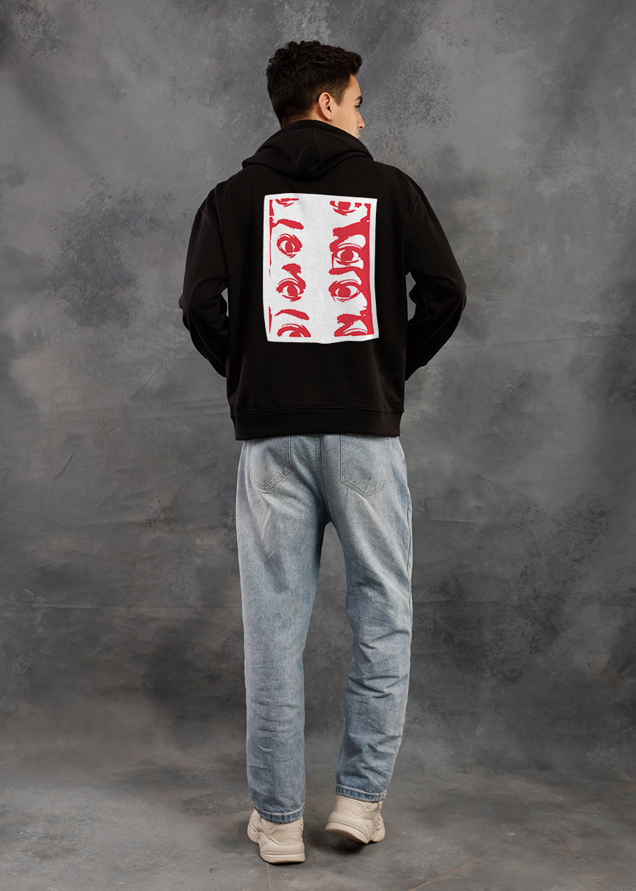 Mr. Eye Men Drop Shoulder Premium Terry Hoodie