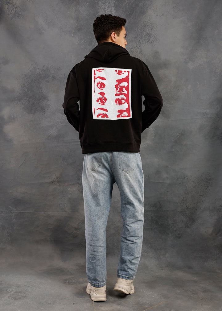 Mr. Eye Men Drop Shoulder Premium Terry Hoodie