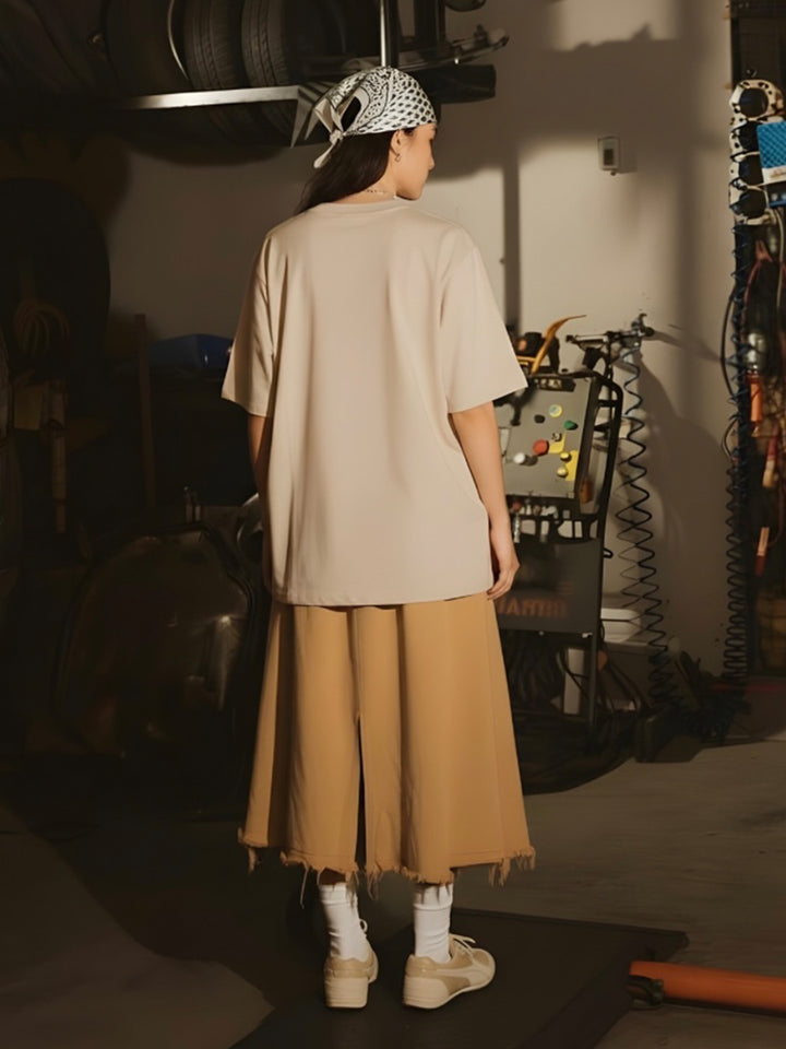 MAKE A WISH Women Oversized Graphic T-Shirt