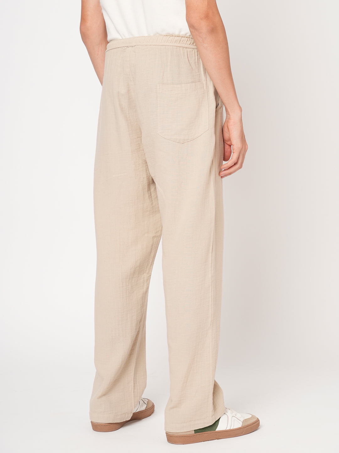 Lounge pant for men solid - Beige