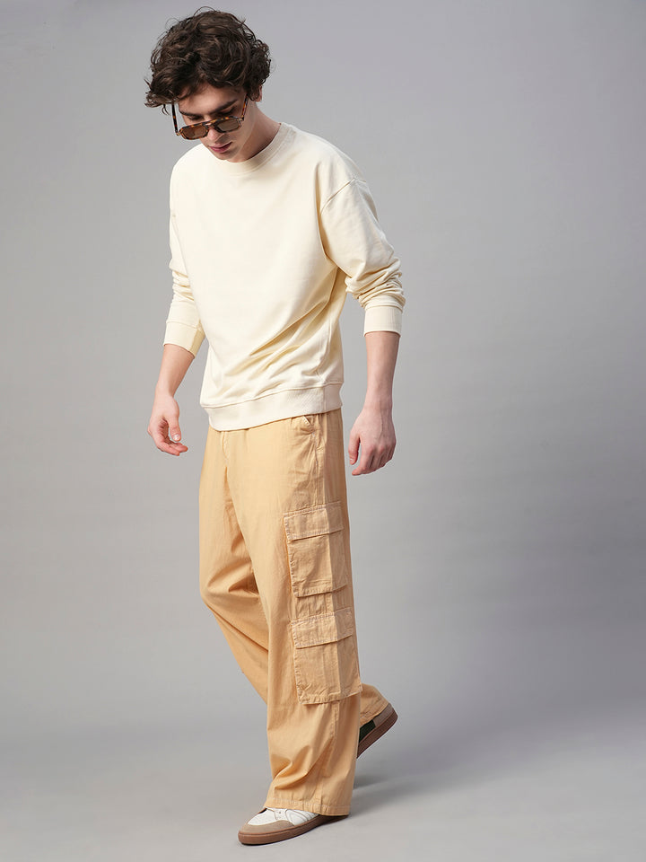 Parachute Pants For Men - Corn Silk