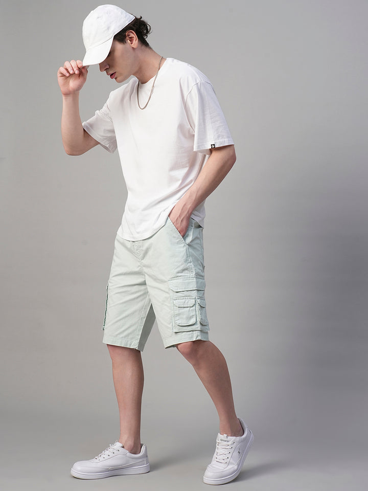 Mens Woven Shorts - Sky Blue