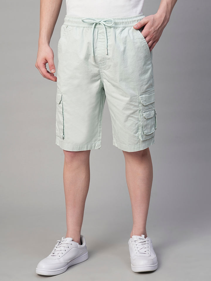 Mens Woven Shorts - Sky Blue