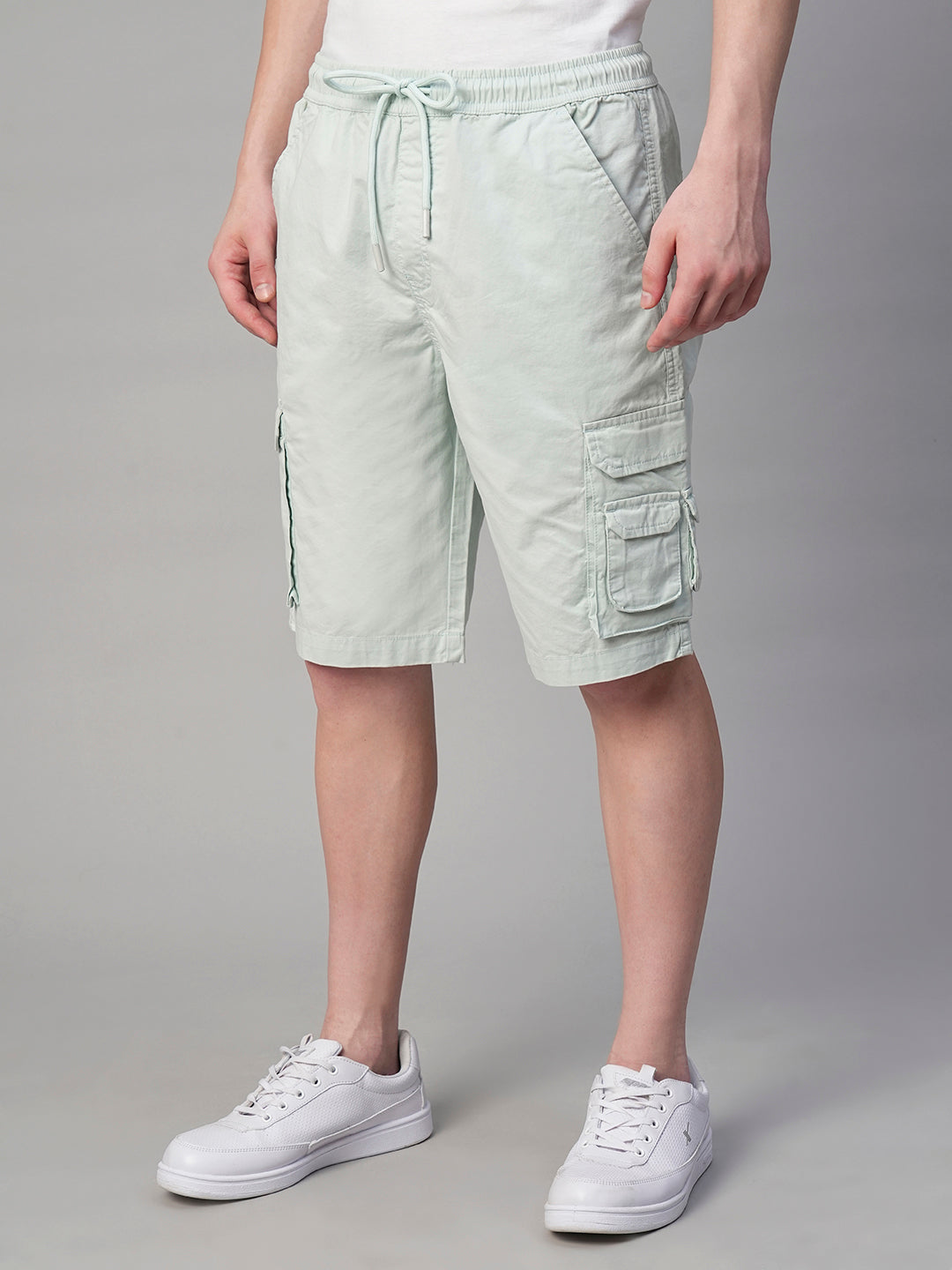 Mens Woven Shorts - Sky Blue