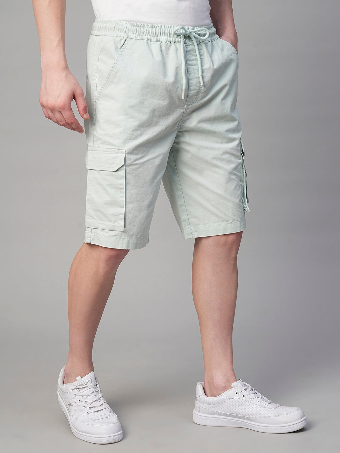 Mens Woven Shorts - Sky Blue