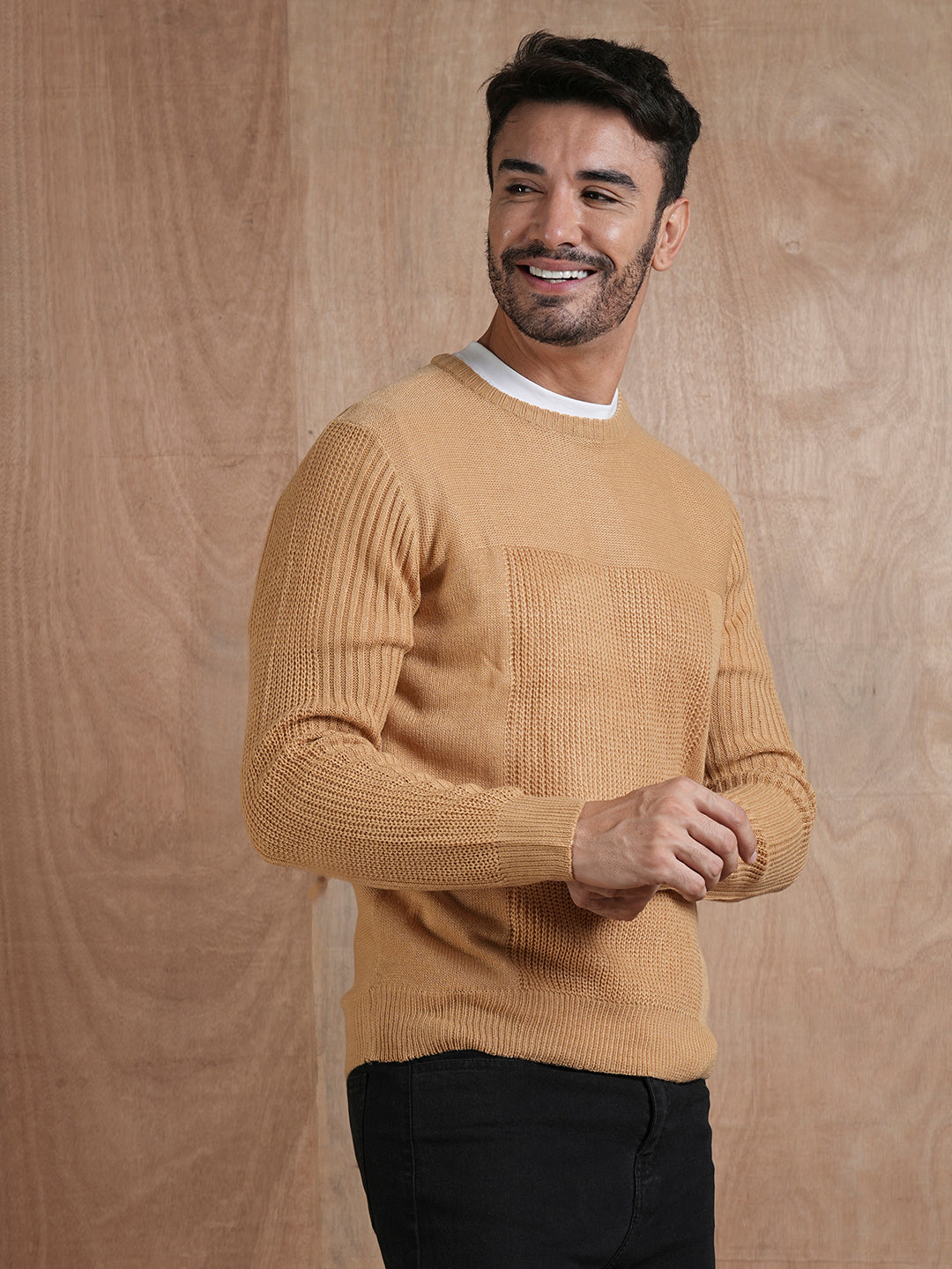 Sands of Style Classic Knitted Men Pullover