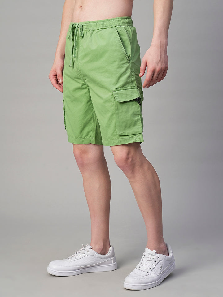 Mens Woven Shorts - Mint Green