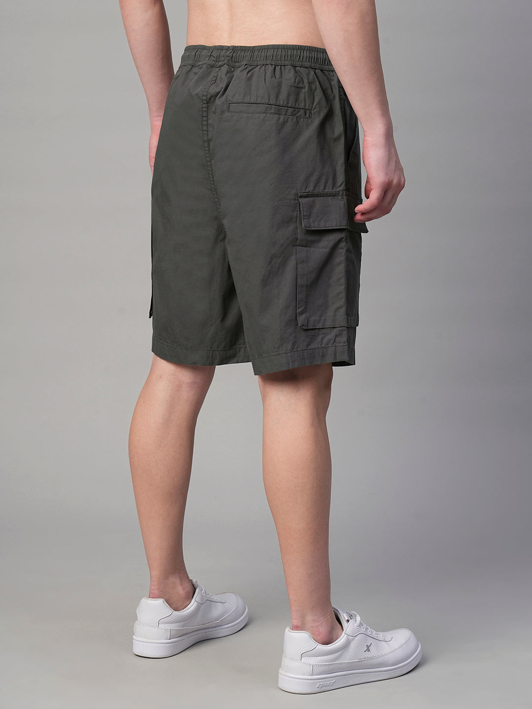 Mens Woven Shorts - Dark Gray