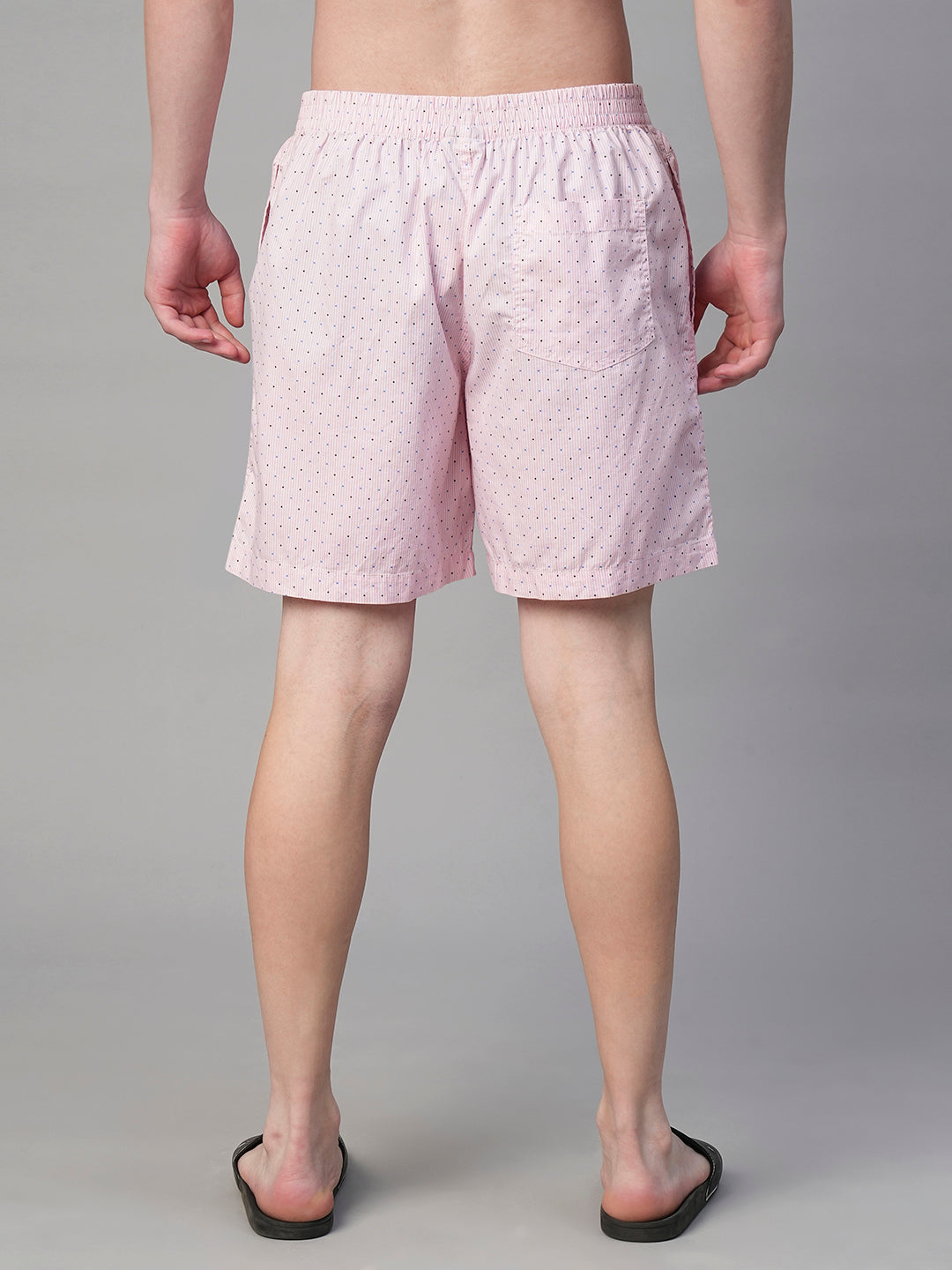 Mens Cotton Boxer - Millennial Pink