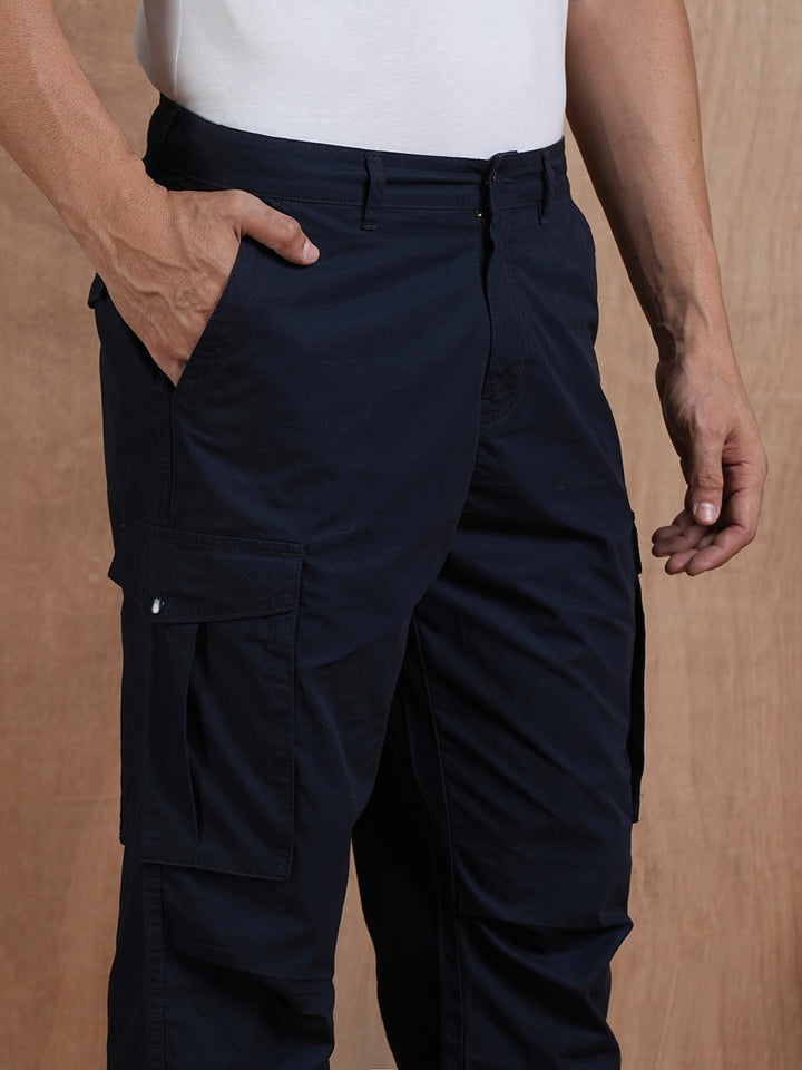 Parachute Pants For Men - Mountain Blue