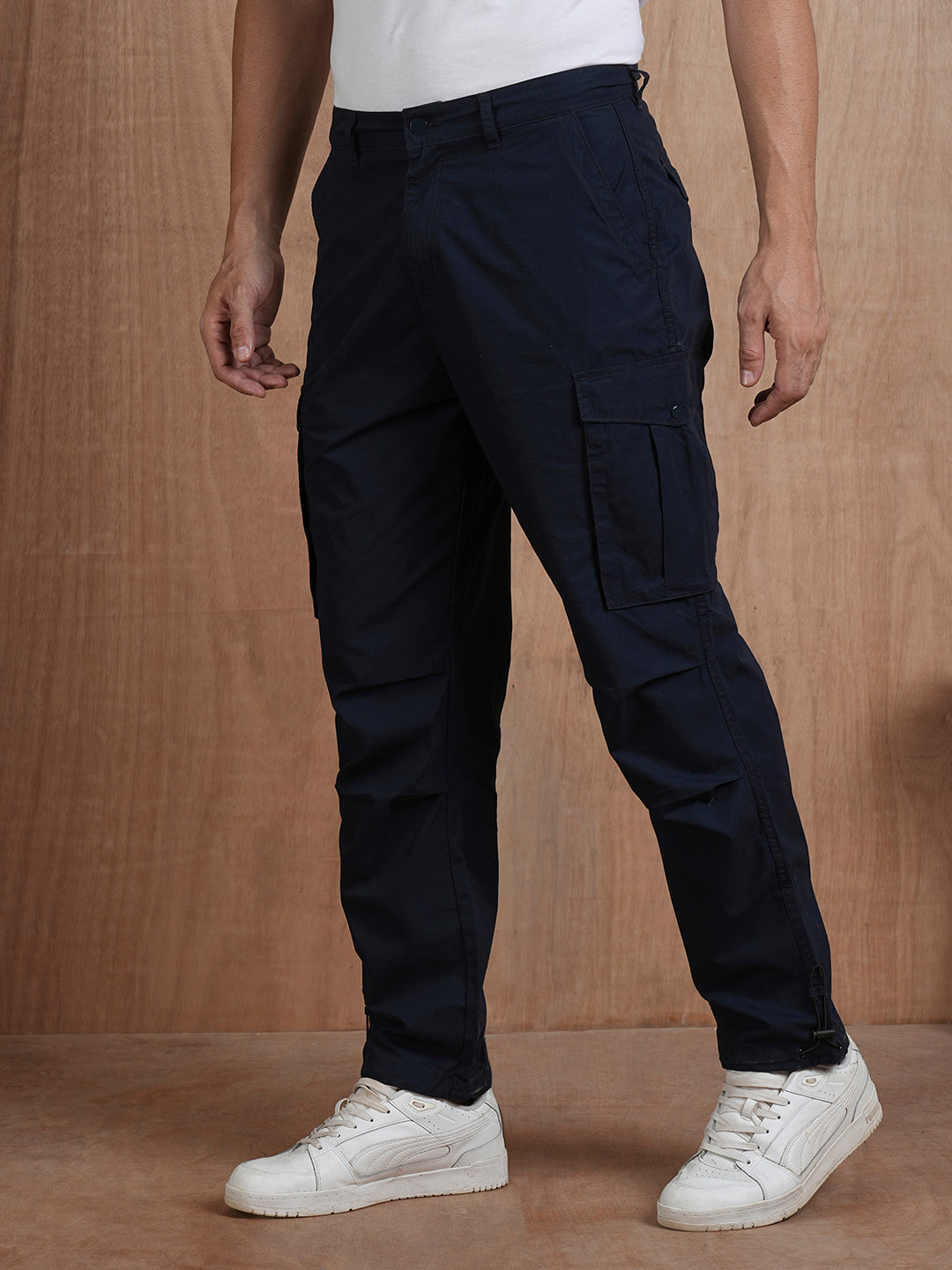 Parachute Pants For Men - Mountain Blue