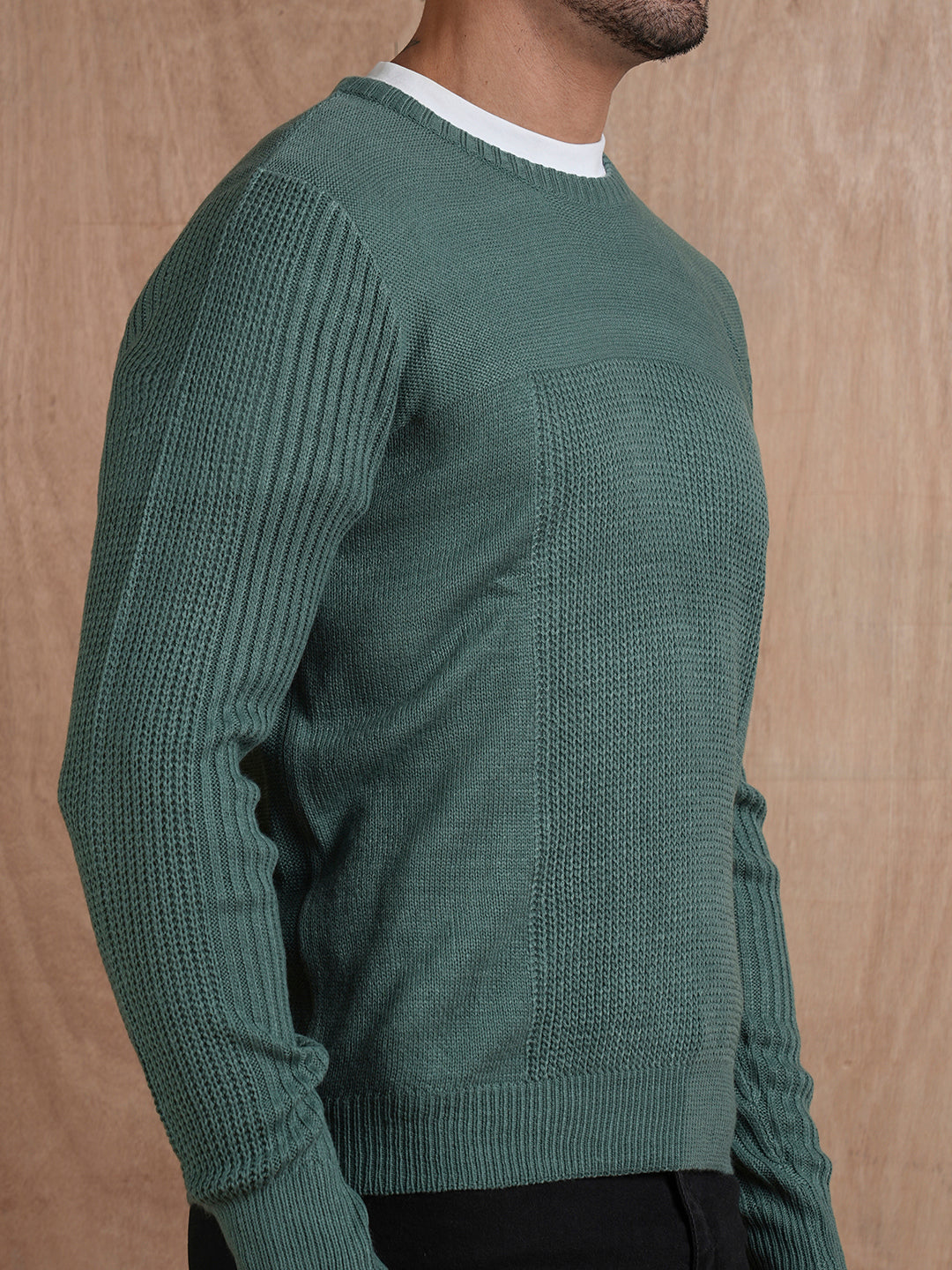 Cold-Weather Chic Men Pullover