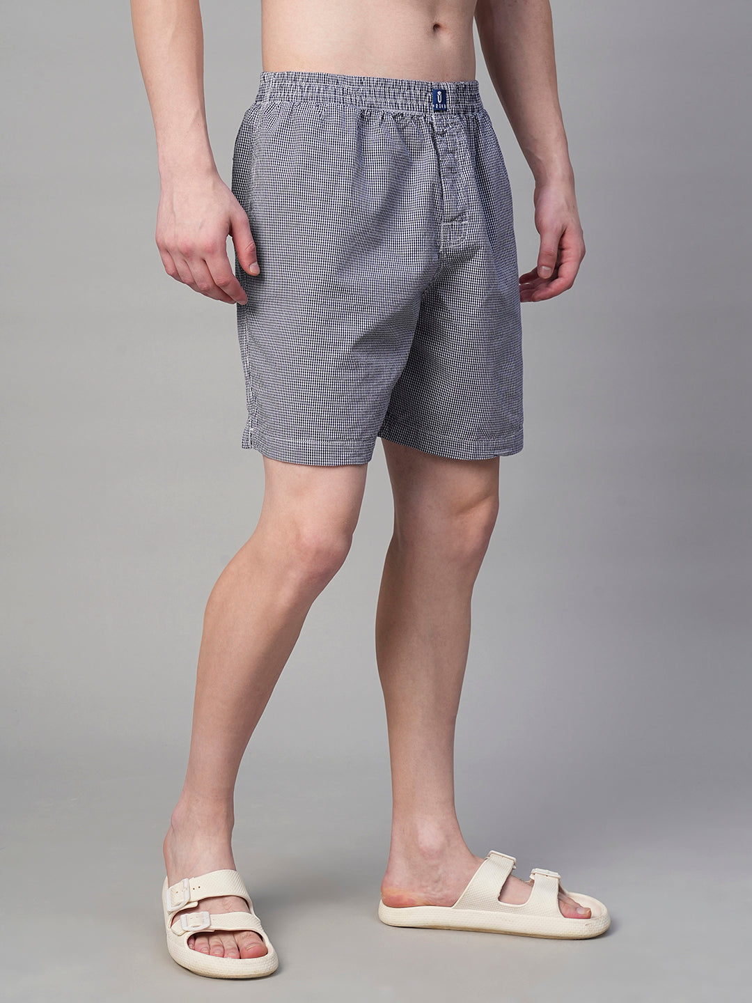 Mens Cotton Boxer - Black