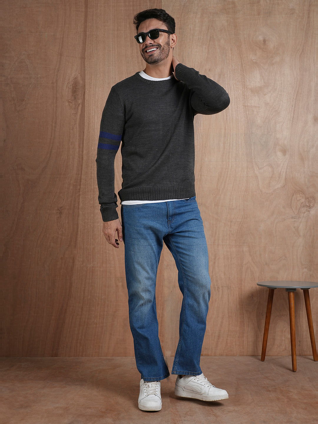 Timeless Comfort Knitted Men Pullover