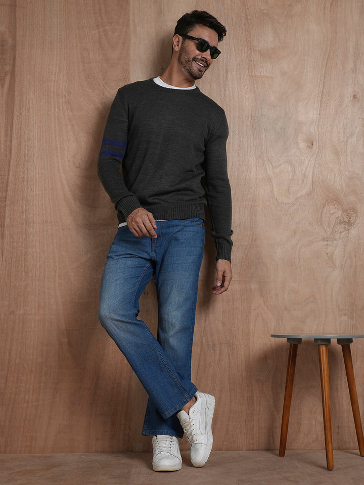 Timeless Comfort Knitted Men Pullover