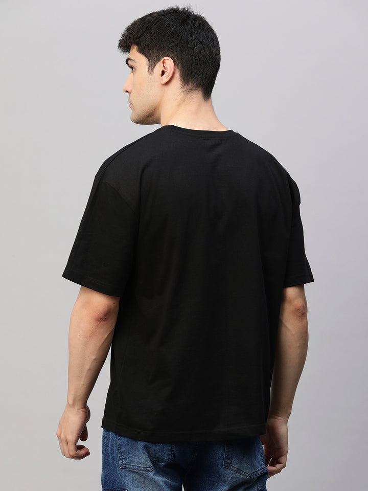 Pronk Solid Men Premium Oversized Terry T-shirt