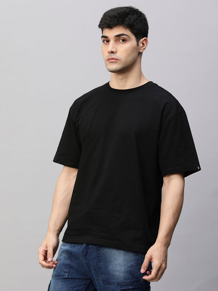 Pronk Solid Men Premium Oversized Terry T-shirt