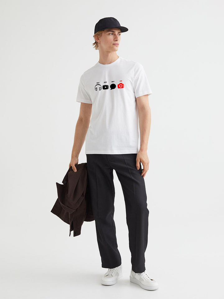 Capture Men Half Sleeve T-Shirt