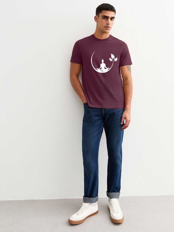 Peace Men Half Sleeve T-Shirt