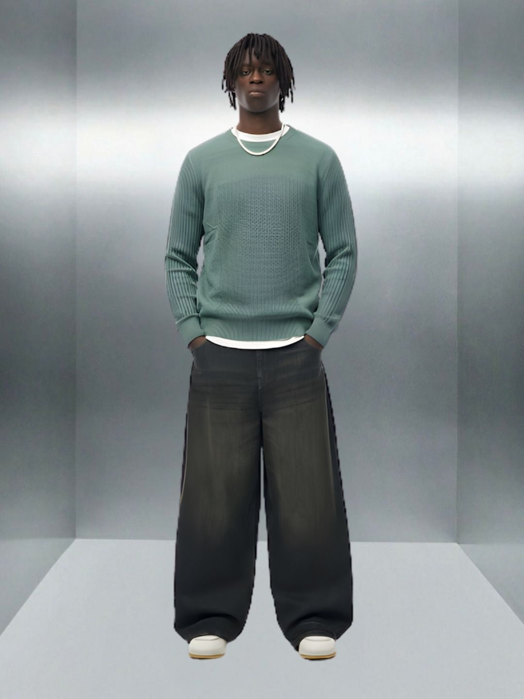 Cold-Weather Chic Men Pullover