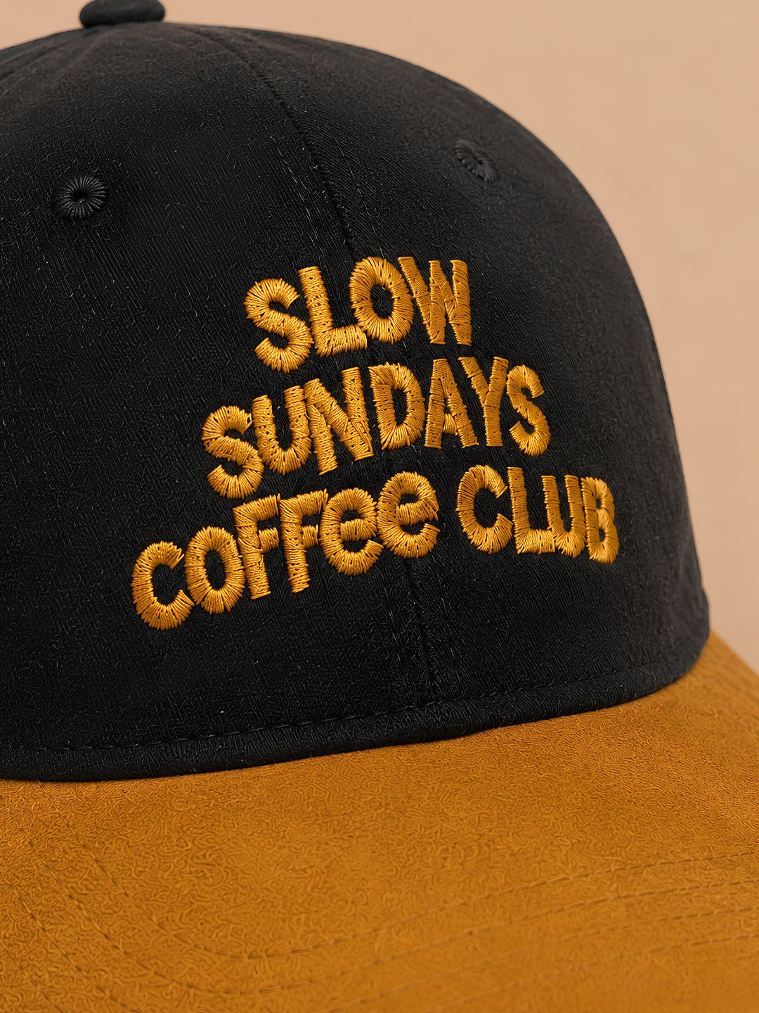 Slow Sundaze Coffee Club Base Ball Cap