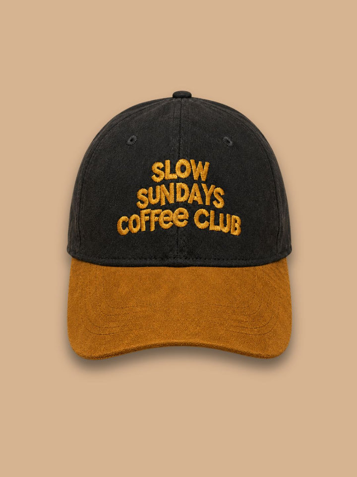 Slow Sundaze Coffee Club Base Ball Cap