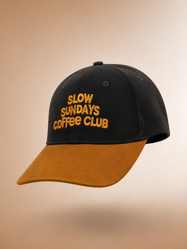 Slow Sundaze Coffee Club Base Ball Cap