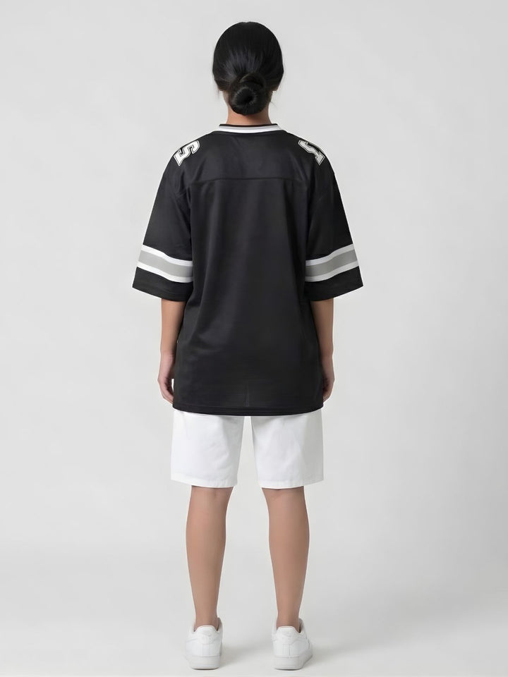 Women Oversized Varsity T-Shirt