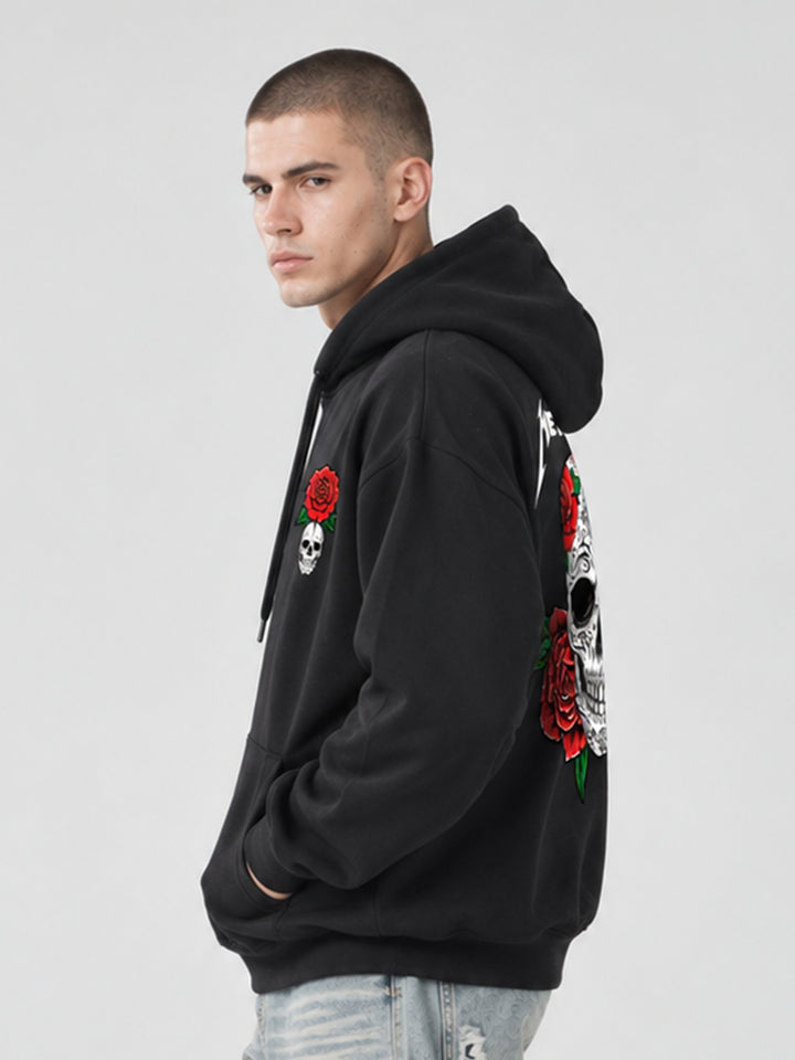 Metallica  Men Drop Shoulder Premium Terry Hoodie