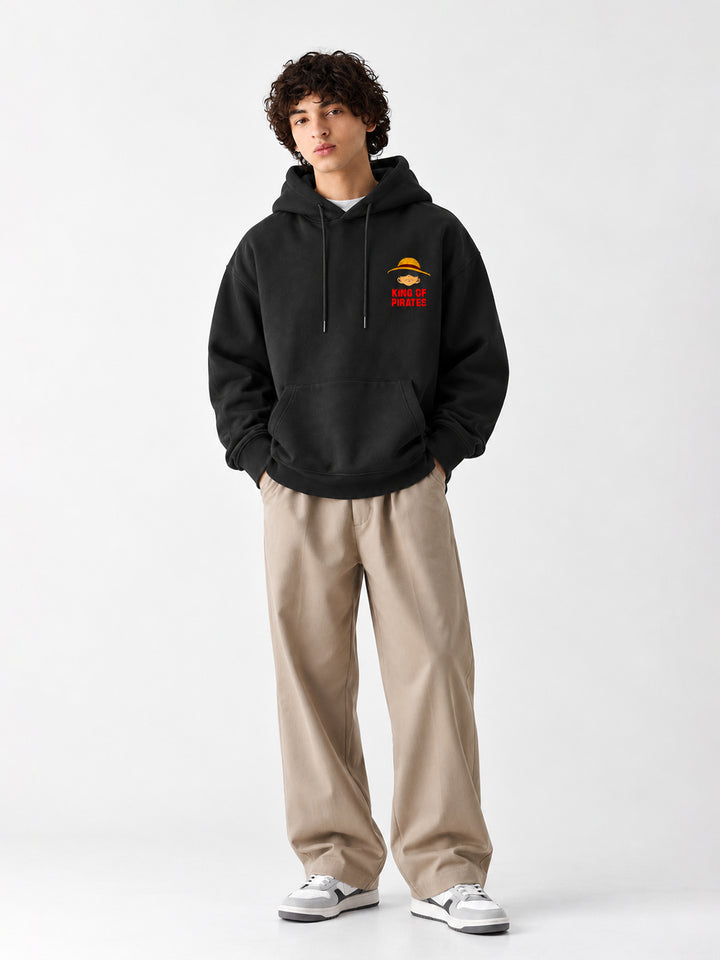 One Piece Men Drop Shoulder Premium Terry Hoodie