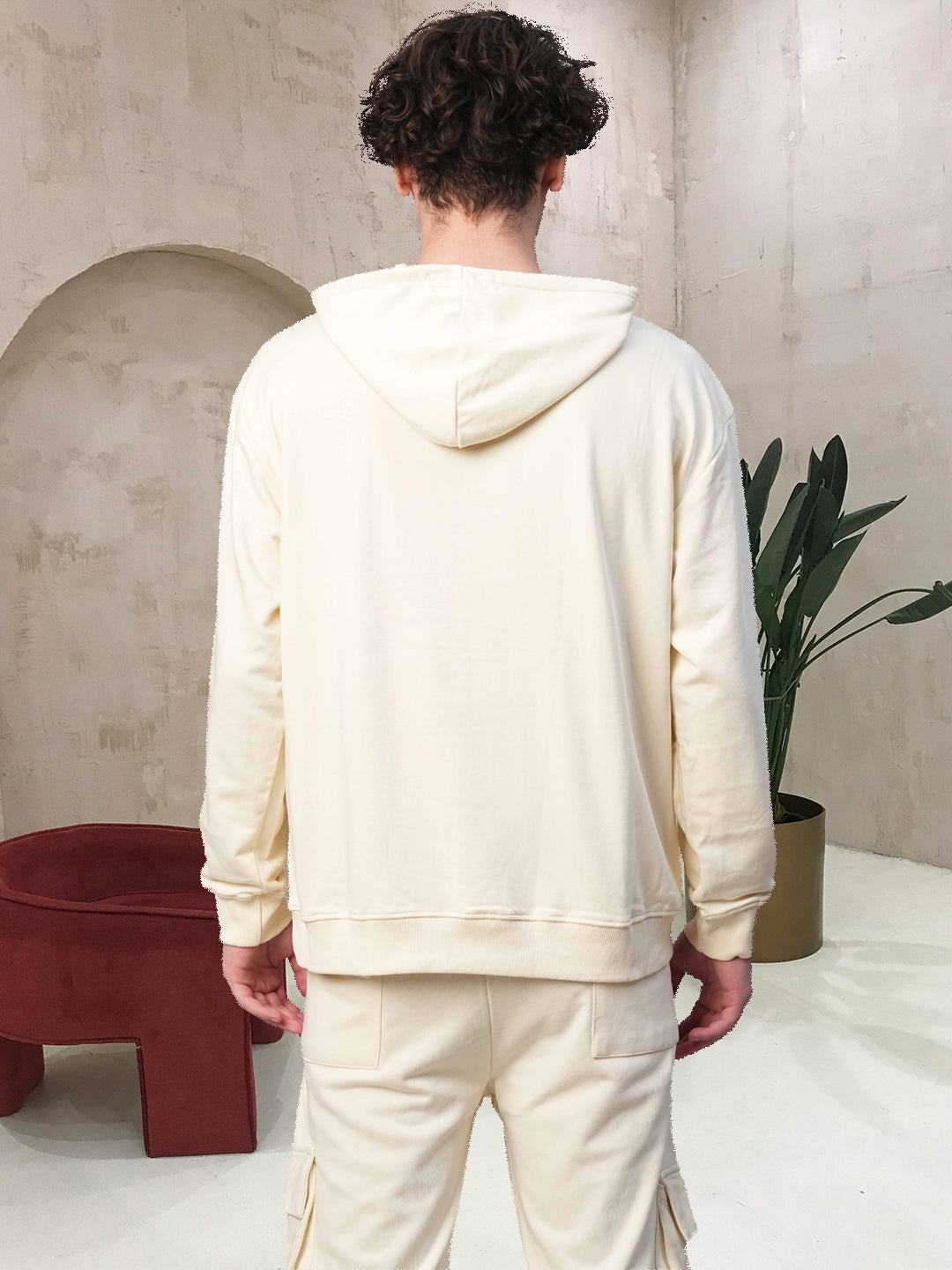 PREDATOR ENERGY Men Drop Shoulder Premium Terry Hoodie