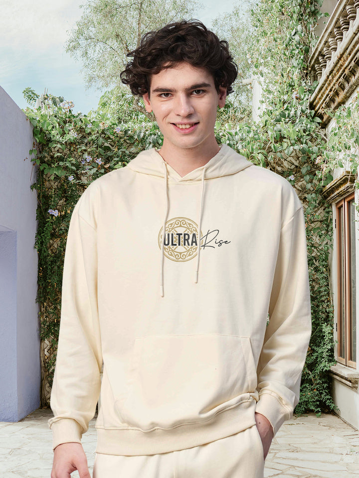 ULTRA RISE Men Drop Shoulder Premium Terry Hoodie
