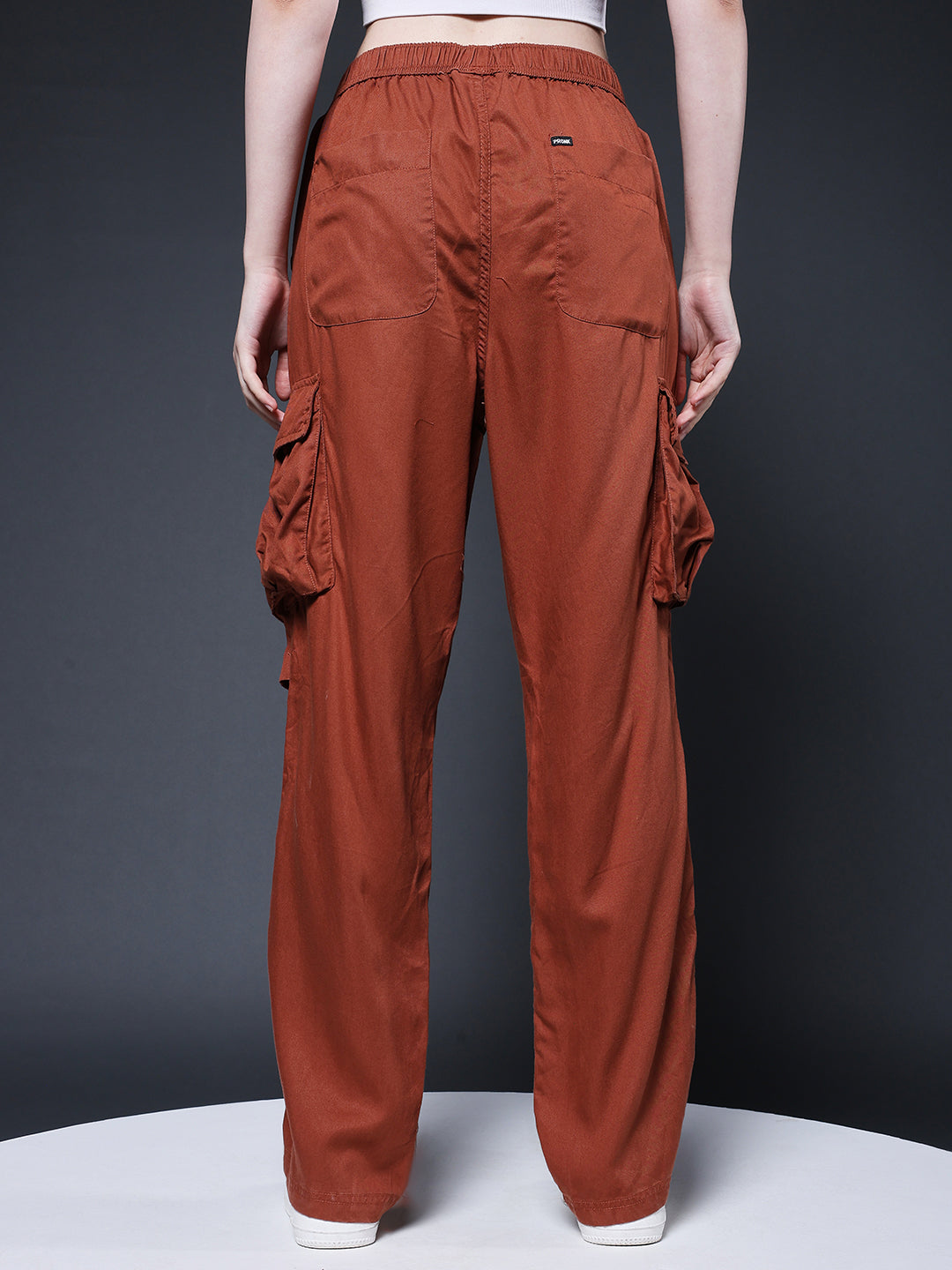 Women Utility Cargo Pant - Cocoa