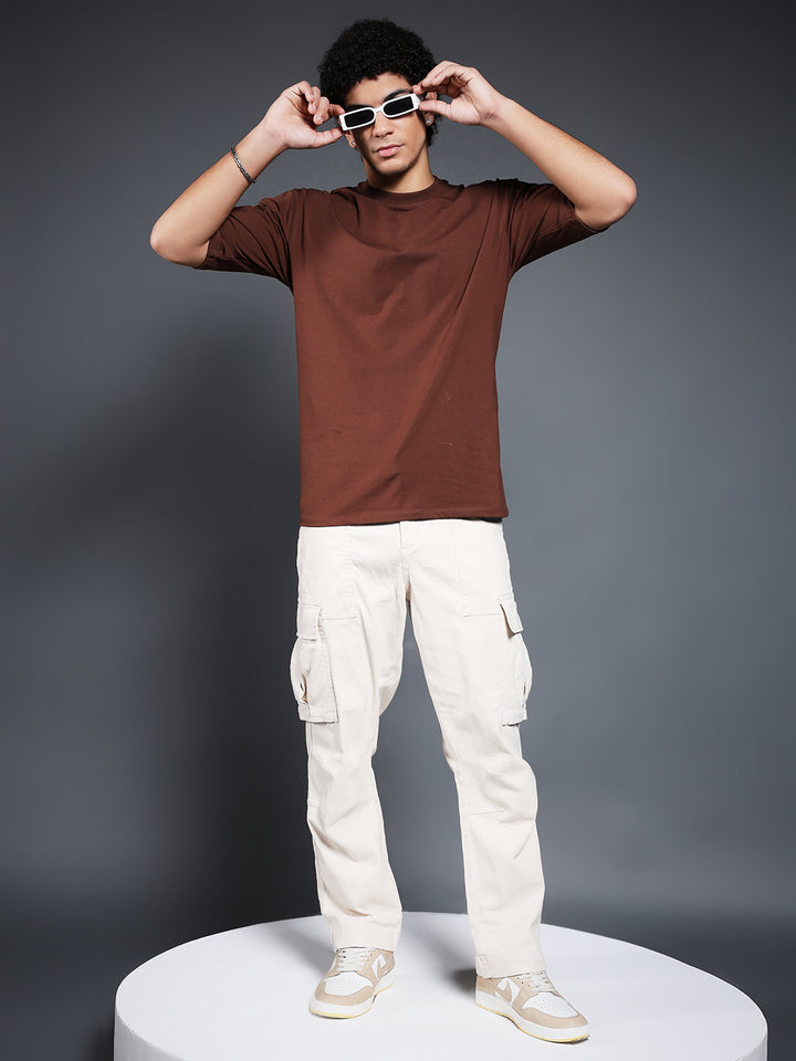 Men Utility Cargo - Off White