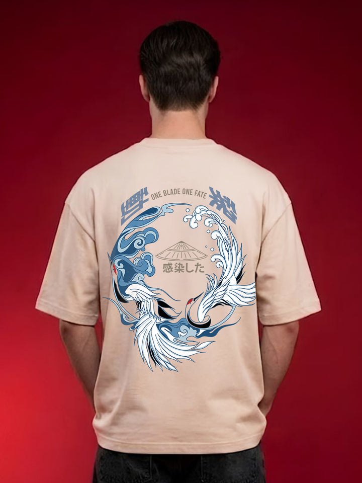 CRANE ECLIPS Men Oversized T-Shirt