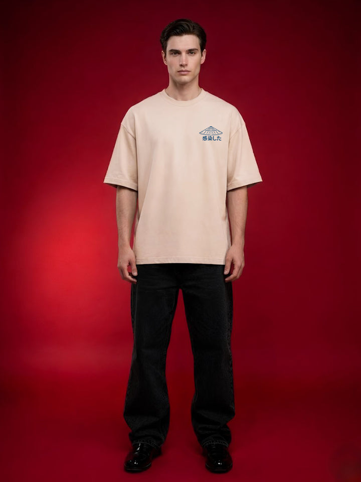 CRANE ECLIPS Men Oversized T-Shirt