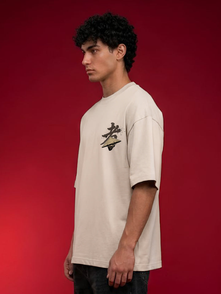ZEN WARRIOR Men Oversized T-Shirt