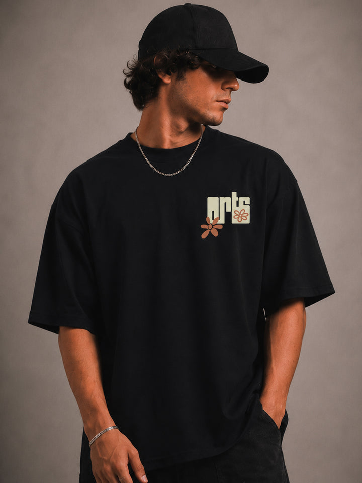 ARTS Men Printed Oversized T-Shirt